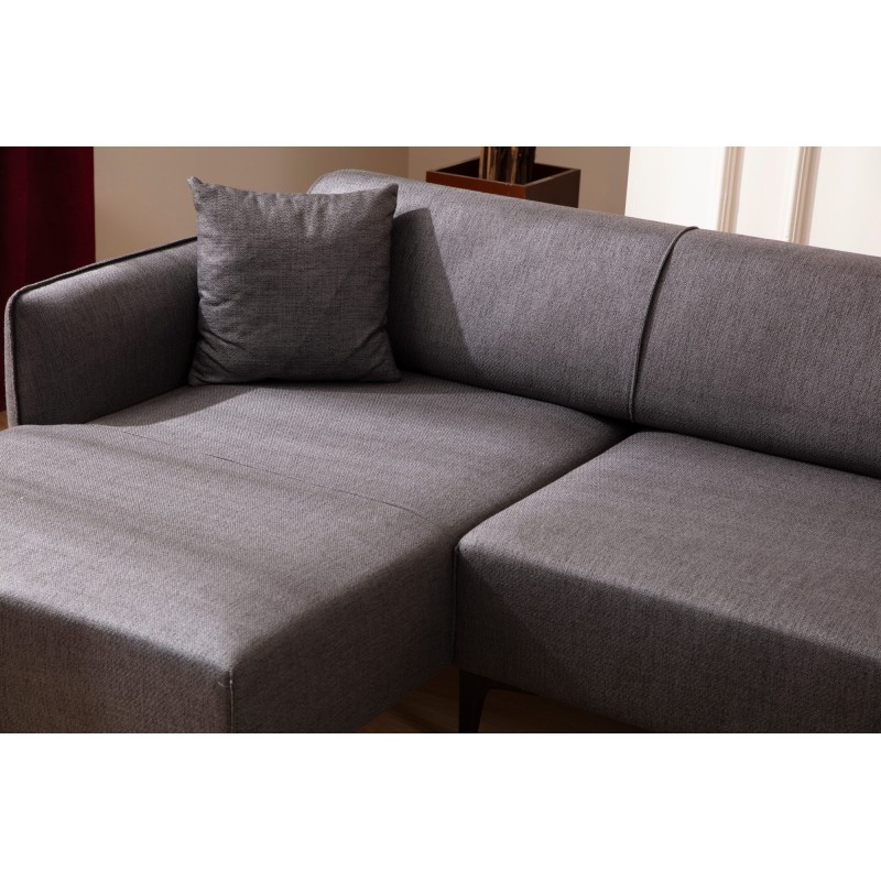 Corner Sofa Belissimo Left - Dark Grey Dark Grey