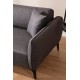 Corner Sofa Belissimo Left - Dark Grey Dark Grey