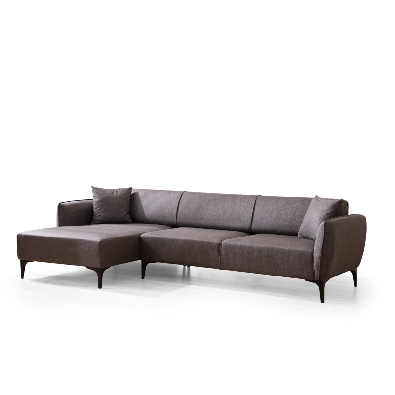 Corner Sofa Belissimo Left - Dark Grey Dark Grey