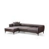 Corner Sofa Belissimo Left - Dark Grey Dark Grey
