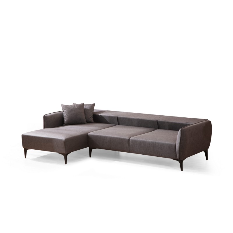 Corner Sofa Belissimo Left - Dark Grey Dark Grey