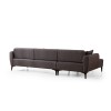 Corner Sofa Belissimo Left - Dark Grey Dark Grey