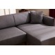 Corner Sofa Belissimo Right - Dark Grey Dark Grey Corner Sofa Belissimo Right - Dark Grey Dark Grey