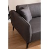 Corner Sofa Belissimo Right - Dark Grey Dark Grey