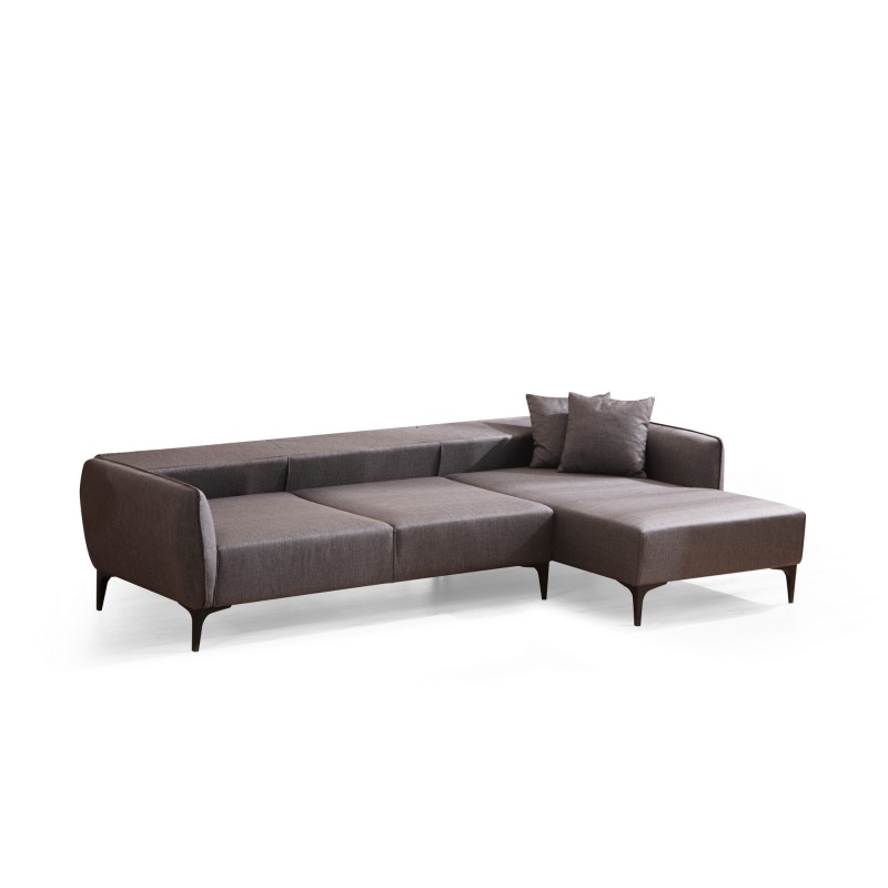 Corner Sofa Belissimo Right - Dark Grey Dark Grey