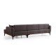 Corner Sofa Belissimo Right - Dark Grey Dark Grey Corner Sofa Belissimo Right - Dark Grey Dark Grey