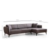 Corner Sofa Belissimo Right - Dark Grey Dark Grey