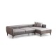 Corner Sofa Belissimo Right - Grey Grey Corner Sofa Belissimo Right - Grey Grey
