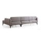 Corner Sofa Belissimo Right - Grey Grey Corner Sofa Belissimo Right - Grey Grey