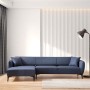 Corner Sofa Belissimo Left - Blue Blue