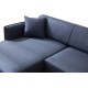Corner Sofa Belissimo Left - Blue Blue Corner Sofa Belissimo Left - Blue Blue