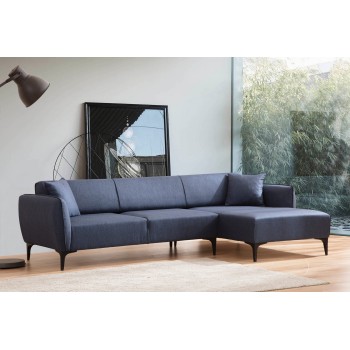 Corner Sofa Belissimo Right - Blue Blue