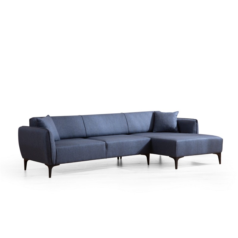 Corner Sofa Belissimo Right - Blue Blue