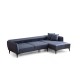 Corner Sofa Belissimo Right - Blue Blue Corner Sofa Belissimo Right - Blue Blue