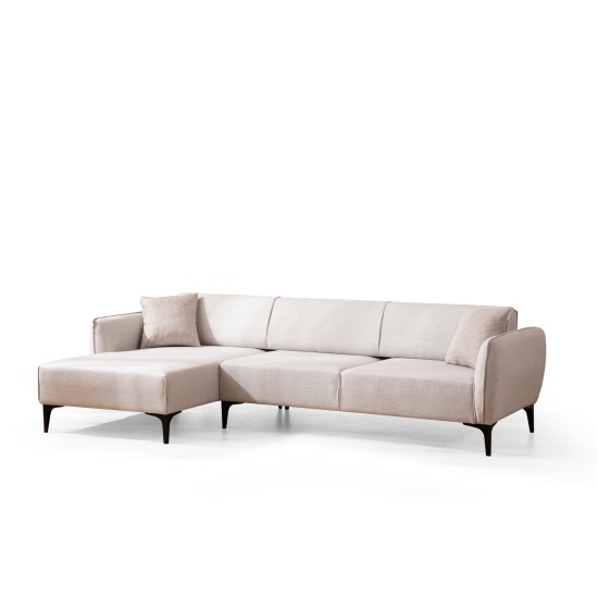Corner Sofa Belissimo Left - Off White Off White Corner Sofa Belissimo Left - Off White Off White