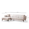 Corner Sofa Belissimo Left - Off White Off White