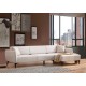 Corner Sofa Belissimo Right - Off White Off White Corner Sofa Belissimo Right - Off White Off White