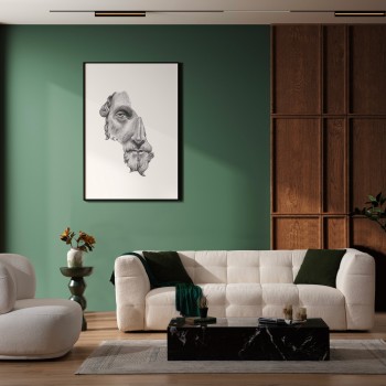 Τριθέσιος Καναπές - Cady - Χρώμα Μπεζ - 235x100x72εκ