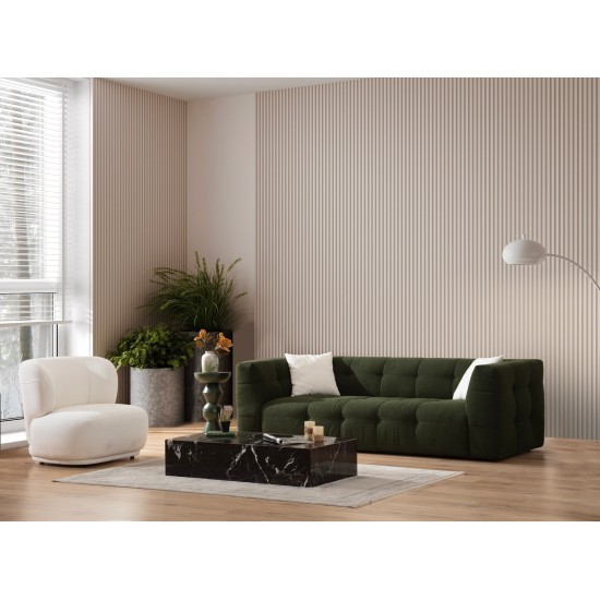 Τριθέσιος Καναπές - Cady - Χρώμα Πράσινο - 235x100x72εκ Τριθέσιος Καναπές - Cady - Χρώμα Πράσινο - 235x100x72εκ