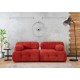 Καναπές 2θέσιος Doblo 210x100x80εκ ( L1-1R) - Red Καναπές 2θέσιος Doblo 210x100x80εκ ( L1-1R) - Red
