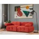 Καναπές 2θέσιος Doblo 210x100x80εκ ( L1-1R) - Red Καναπές 2θέσιος Doblo 210x100x80εκ ( L1-1R) - Red