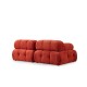 Καναπές 2θέσιος Doblo 210x100x80εκ ( L1-1R) - Red Καναπές 2θέσιος Doblo 210x100x80εκ ( L1-1R) - Red