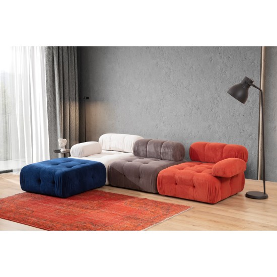 Corner Sofa Doblo 3 Seater with Pouffe ( L1-O1-1R-Pouffe) - Multicolor Red
White
Blue
Grey Corner Sofa Doblo 3 Seater with Pouffe ( L1-O1-1R-Pouffe) - Multicolor Red
White
Blue
Grey