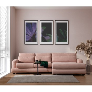 Corner Sofa River Corner Right (L2-Chl) Pink