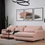 Corner Sofa River Corner Right (L2-Chl) Pink