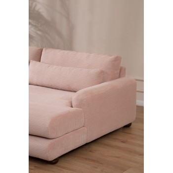 Corner Sofa River Corner Right (L2-Chl) Pink