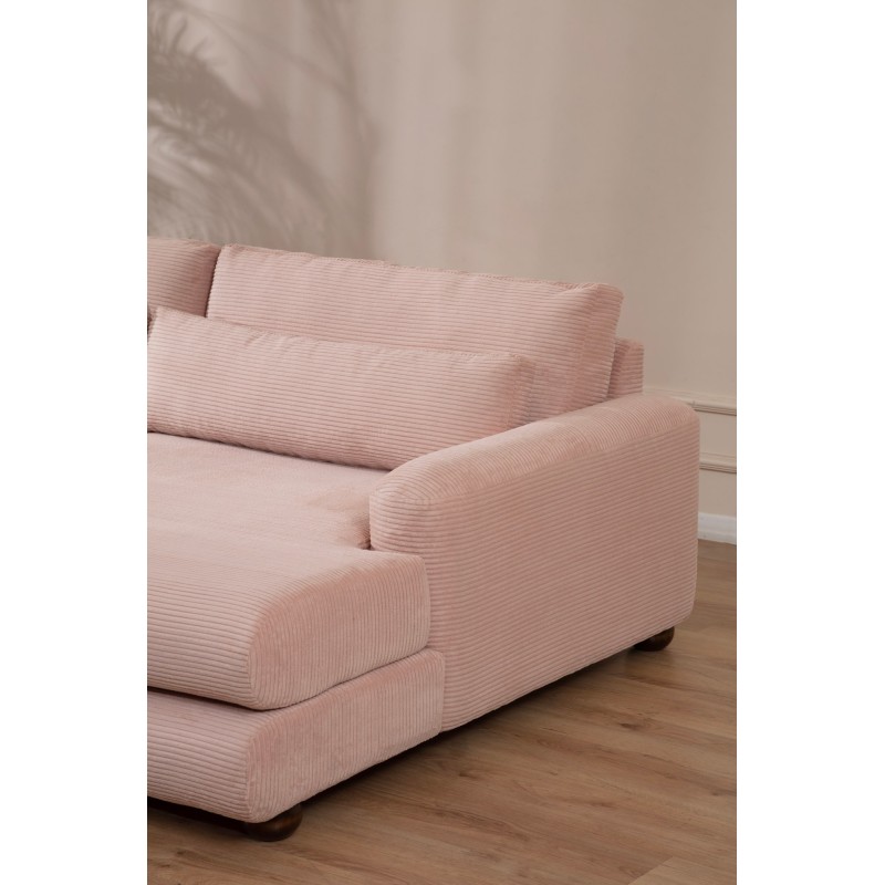 Corner Sofa River Corner Right (L2-Chl) Pink