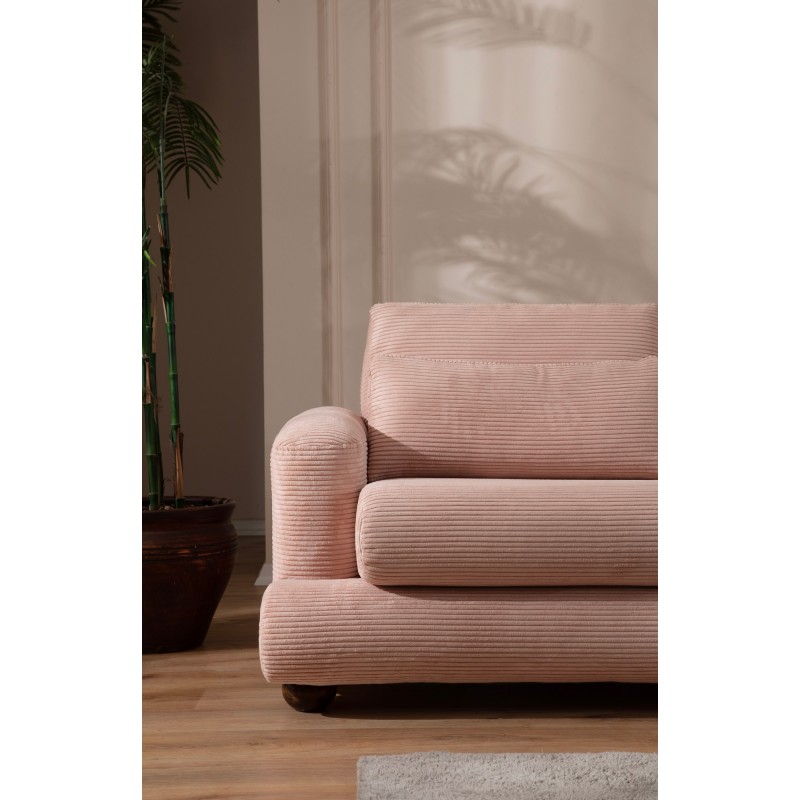 Corner Sofa River Corner Right (L2-Chl) Pink