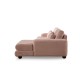 Corner Sofa River Corner Right (L2-Chl) Pink