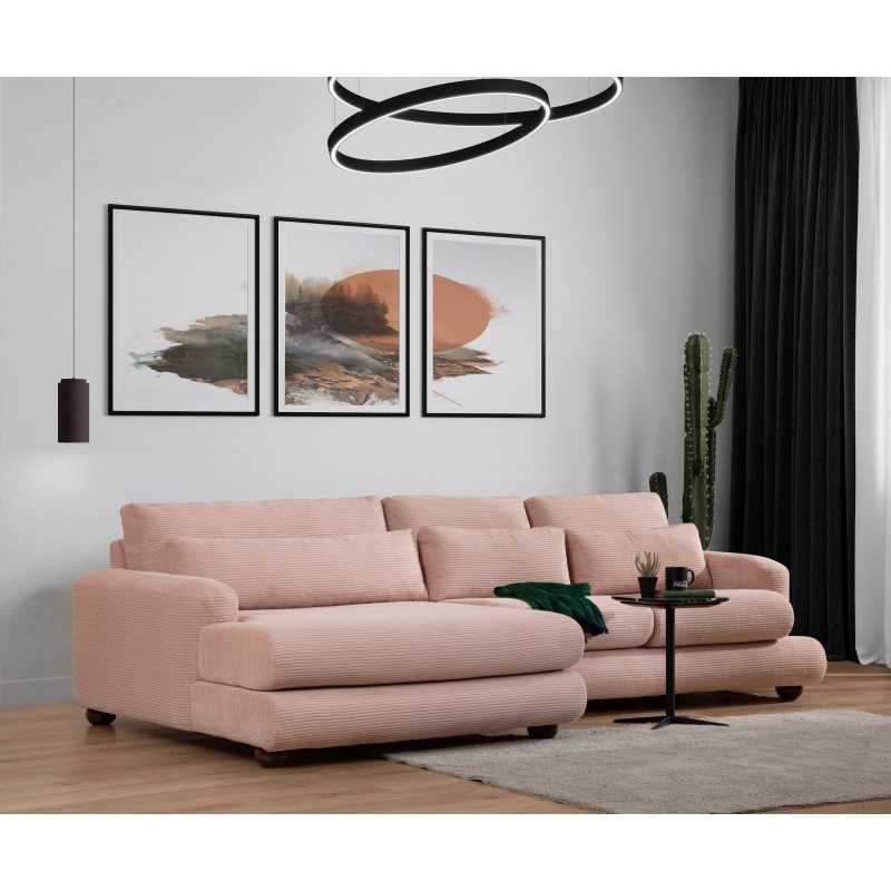 Corner Sofa River Corner Left (Chl-2R) Pink
