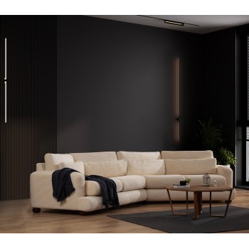 4-Seat Sofa River 4 Seater Left (Xc Left-2R) - Beige Beige