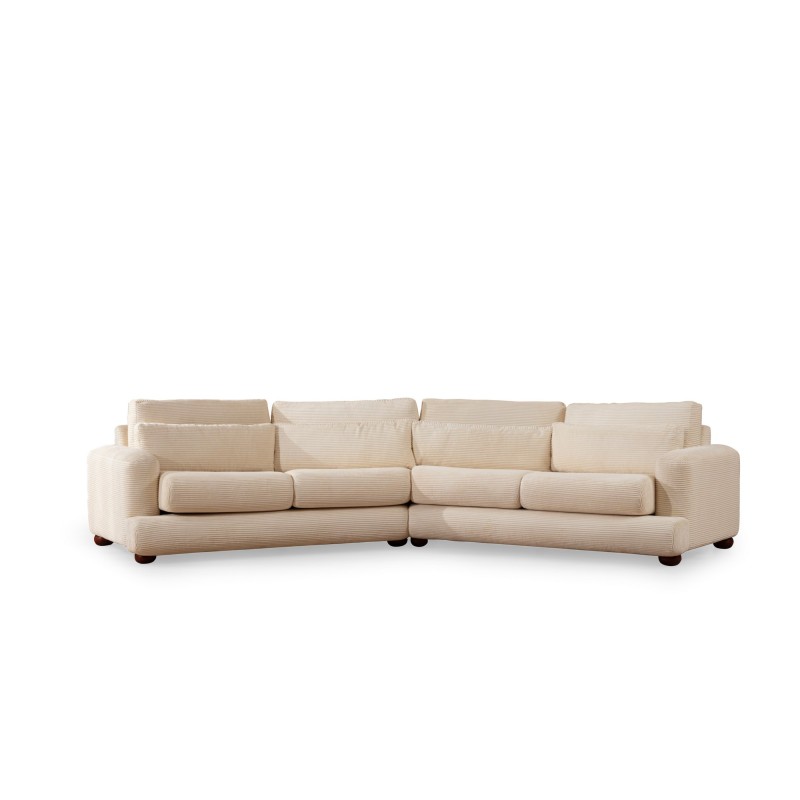 4-Seat Sofa River 4 Seater Right (L2-Xc Right) - Beige Beige