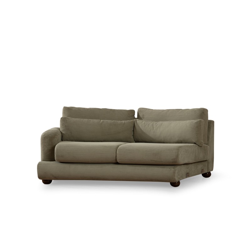 4-Seat Sofa River 4 Seater Left (Xc Left-2R) - Green Green