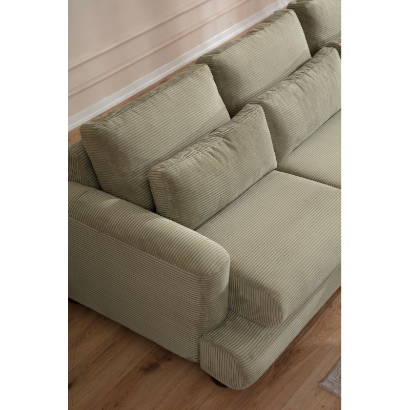 4-Seat Sofa River 4 Seater Right (L2-Xc Right) - Green Green