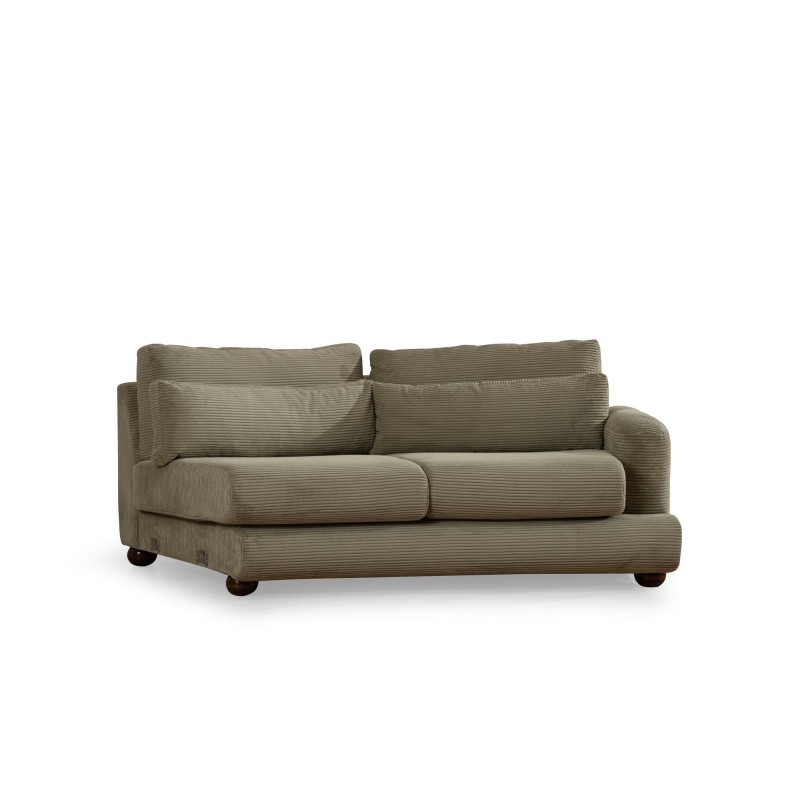 4-Seat Sofa River 4 Seater Right (L2-Xc Right) - Green Green