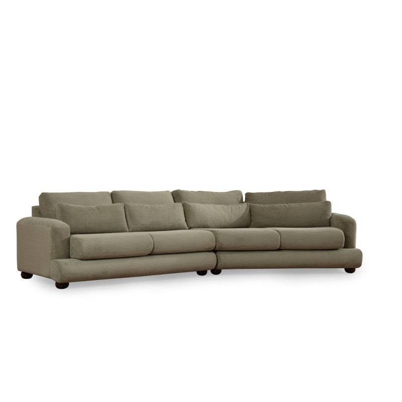 4-Seat Sofa River 4 Seater Right (L2-Xc Right) - Green Green