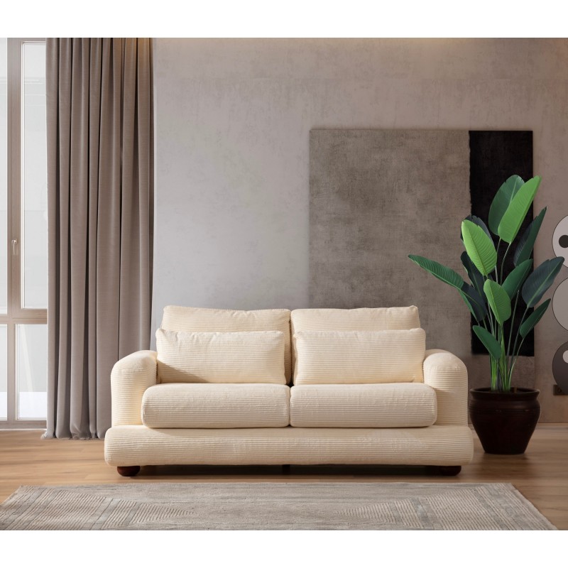 2-Seat Sofa River - Beige Beige
