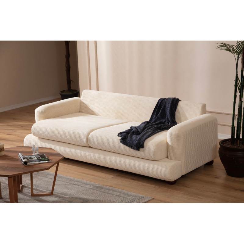 2-Seat Sofa River - Beige Beige