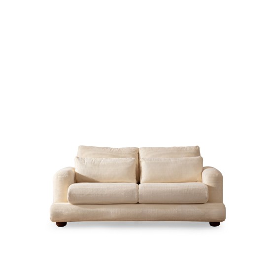2-Seat Sofa River - Beige Beige 2-Seat Sofa River - Beige Beige
