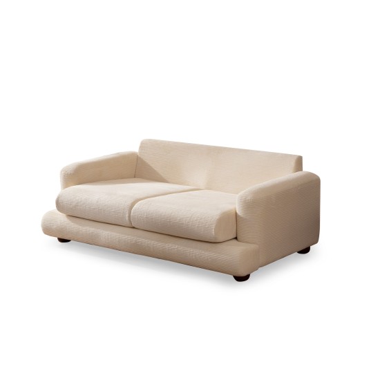 2-Seat Sofa River - Beige Beige 2-Seat Sofa River - Beige Beige