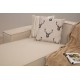 Corner Sofa Lego Corner (Chl-02-C-2R) - Cream Cream
