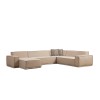 Corner Sofa Lego Corner (Chl-02-C-2R) - Cream Cream