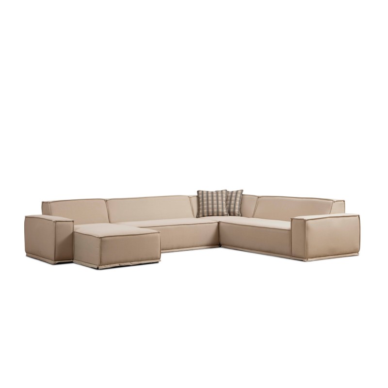 Corner Sofa Lego Corner (Chl-02-C-2R) - Cream Cream