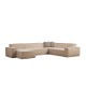 Corner Sofa Lego Corner (Chl-02-C-2R) - Cream Cream
