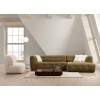 Corner Sofa Cady 3 Seater Right - Khaki Khaki
