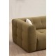 Corner Sofa Cady 3 Seater Right - Khaki Khaki Corner Sofa Cady 3 Seater Right - Khaki Khaki